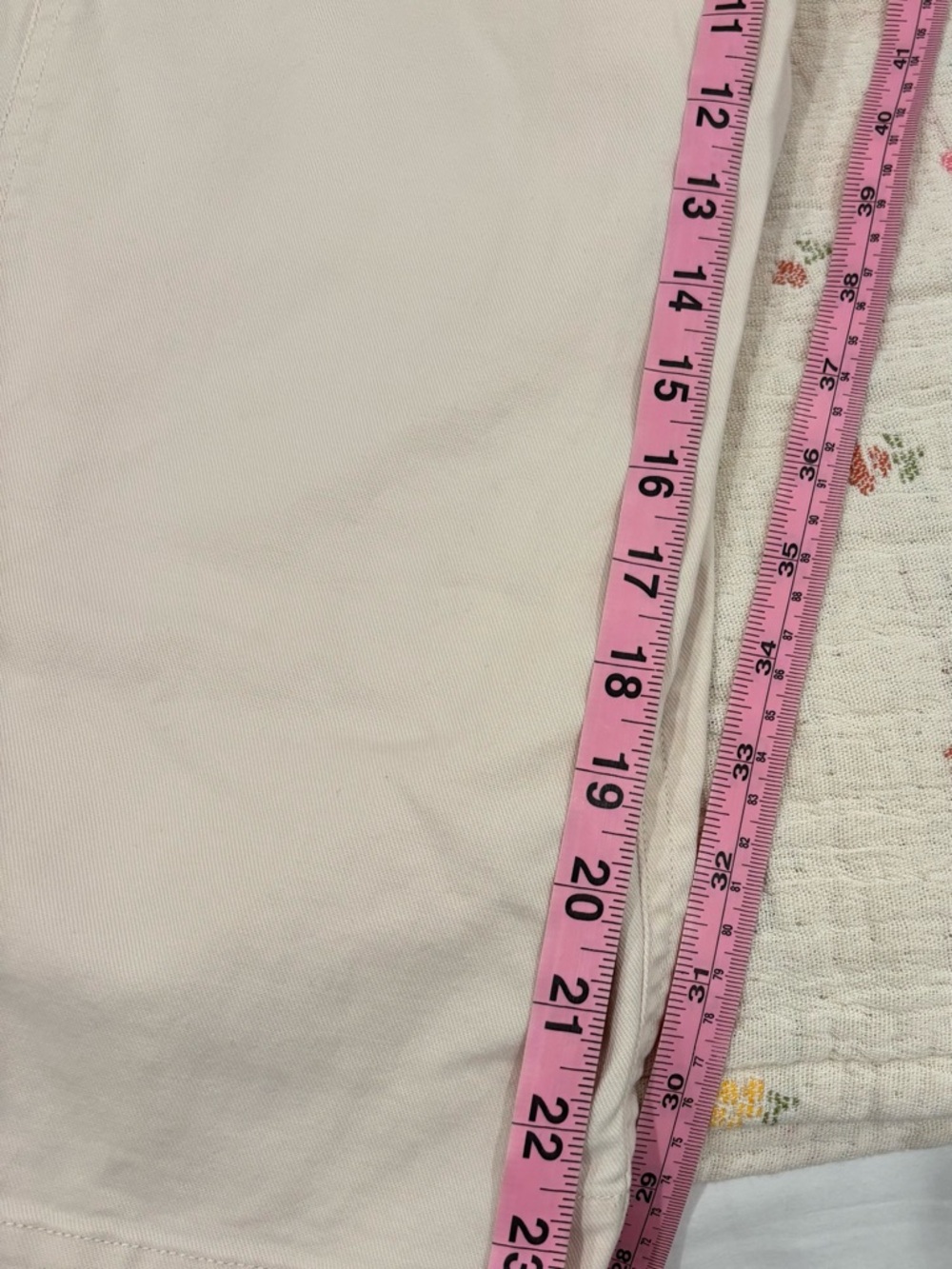 Jenni Kayne Cotton Ranger trouser in Cream size 8 - Picture 9 of 10